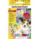 Eberhard Faber Doppel-Fasermaler Colori 20 Stück - 1 Set