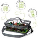 Hörfiguren-Tasche mit Magnetboden für Tonies - mambagrün