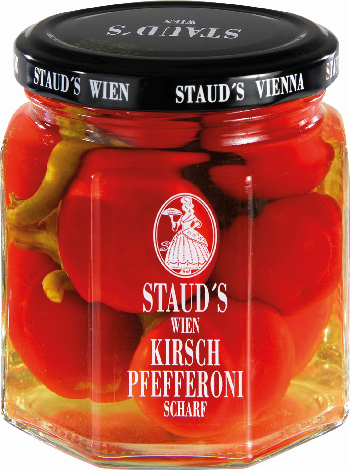 STAUD‘S Kirschpfefferoni sehr scharf, süß-sauer