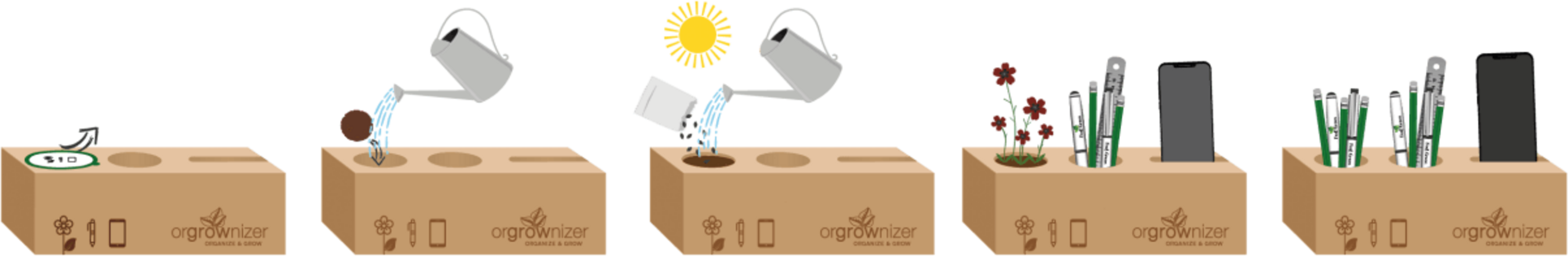 Feel Green orgrownizer 