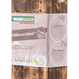 Windhager Wildbienennistholz - 1 Stk