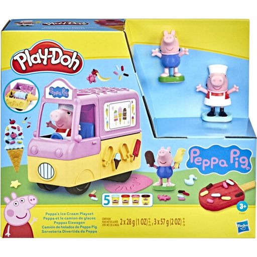 PLAY-DOH Peppa Pig - Eiswagen - 1 Stk
