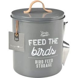 Burgon & Ball Vogelfutterdose "Feed the Birds" - Grau
