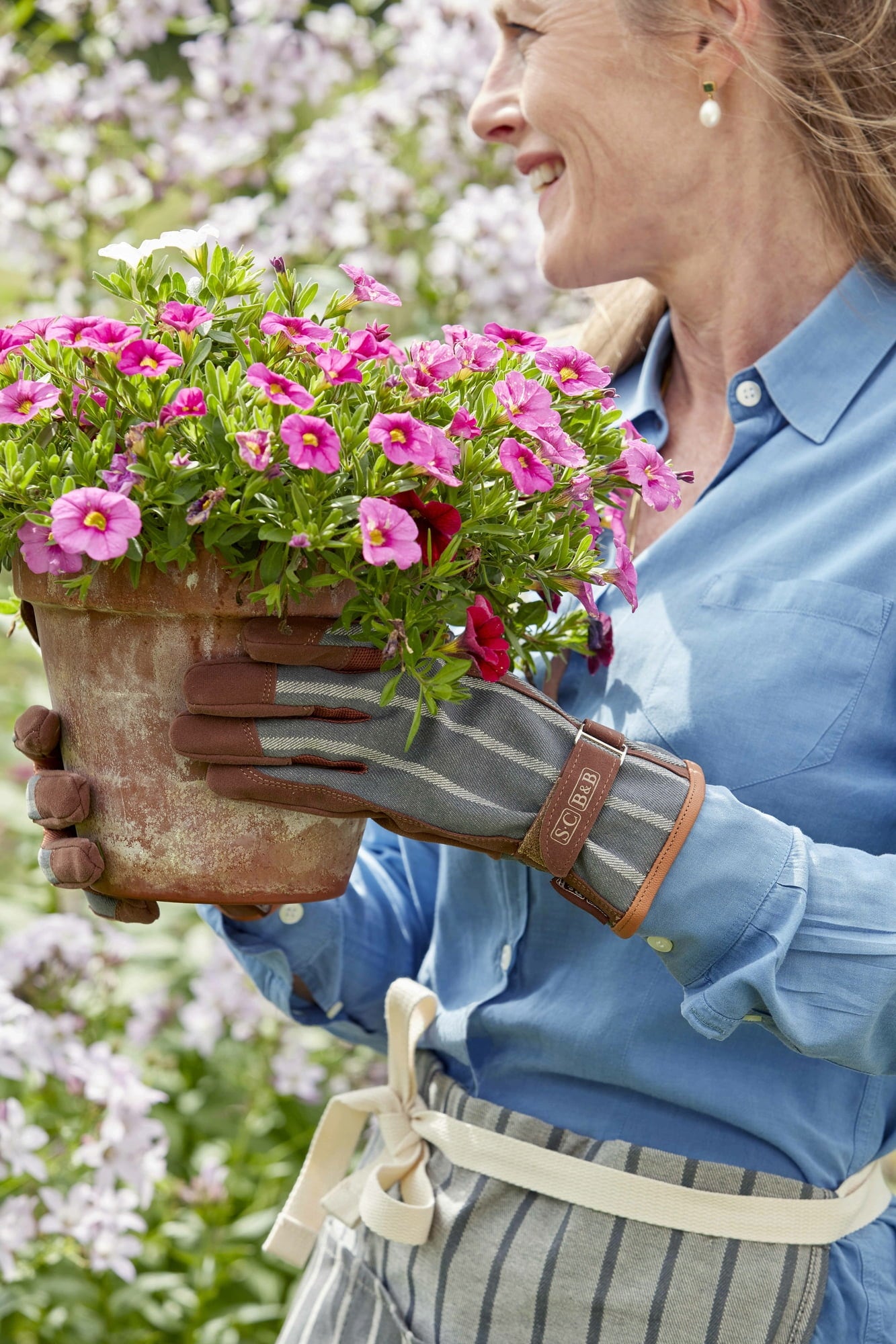 Burgon & Ball Sophie Conran - Gartenhandschuhe grau - 1 Stk