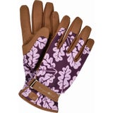 Burgon & Ball Gartenhandschuhe "Oak Leaf" - Plum