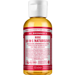 Dr. Bronner's 18in1 Naturseife Rose - 60 ml