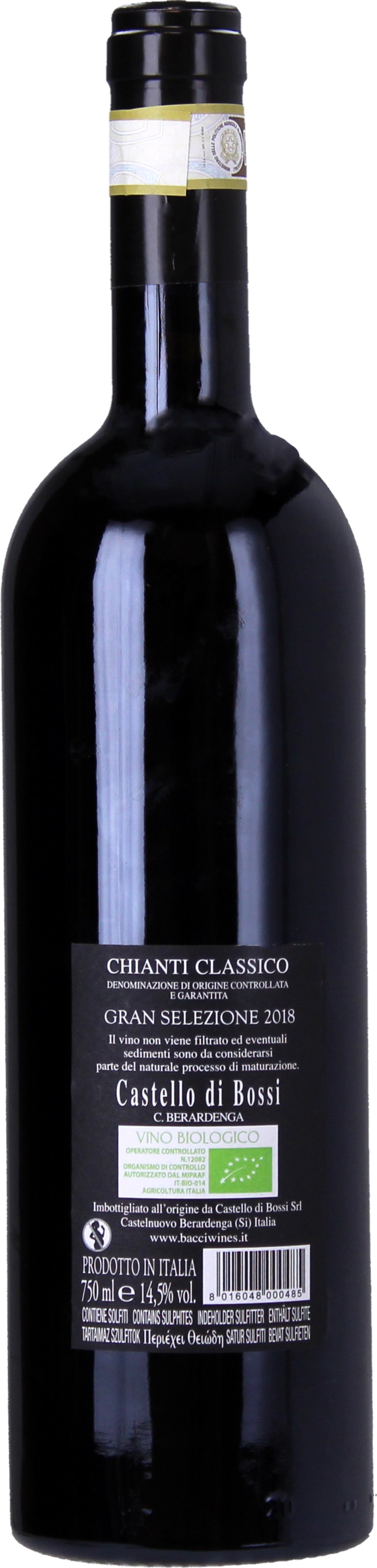 Chianti Classico Gran Selezione DOCG 2018 Bio - 0,75 l