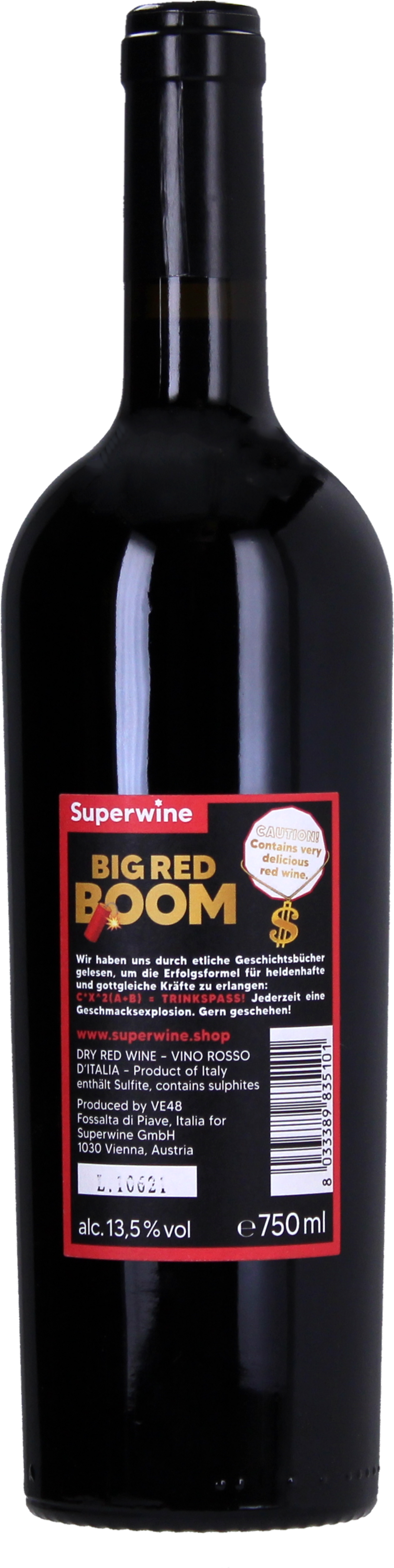 Superwine Big Red Boom - 0,75 l