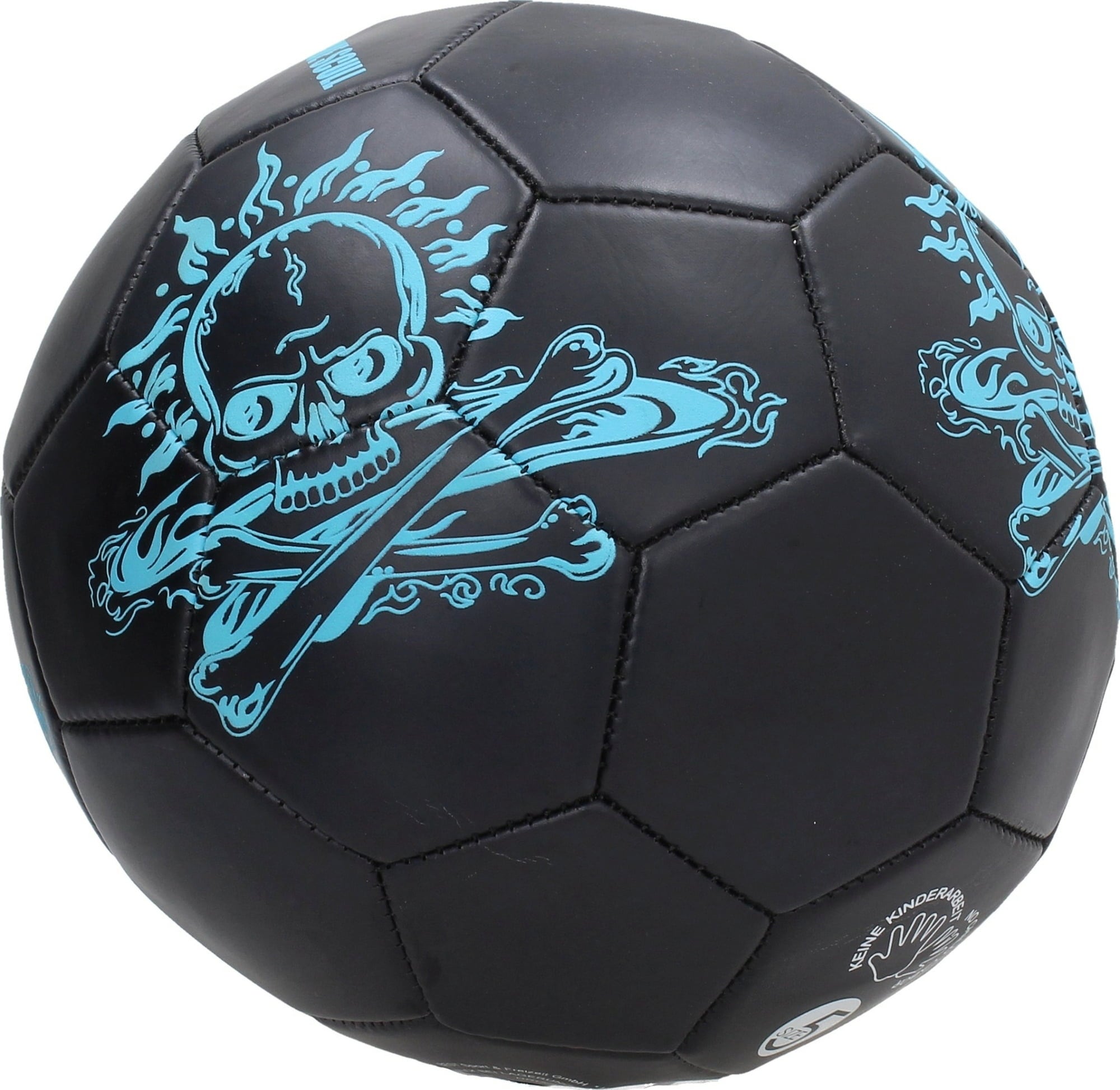 Fußball - Glow In The Dark Totenkopf