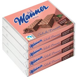 Manner Schoko Brownie - Packung - 4 Stück