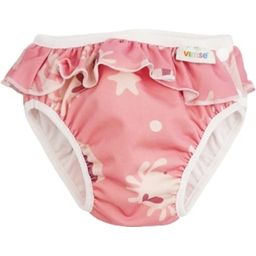 Vimse Schwimmwindel S - Pink whale frill