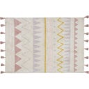 Baumwoll-Teppich Azteca Natural Vintage Nude - 120x160 cm