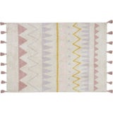 Baumwoll-Teppich Azteca Natural Vintage Nude