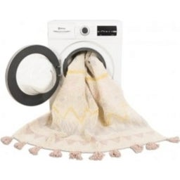 Baumwoll-Teppich Azteca Natural Vintage Nude - 120x160 cm