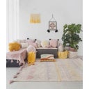 Baumwoll-Teppich Azteca Natural Vintage Nude - 120x160 cm