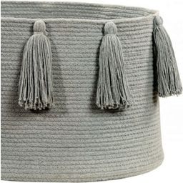 Lorena Canals Korb Tassels - Light grey