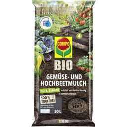 Compo BIO Gemüse- und Hochbeetmulch torffrei - 50 l
