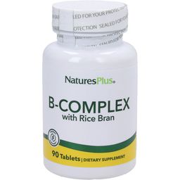 NaturesPlus® B-Komplex with Rice Bran - 90 Tabletten
