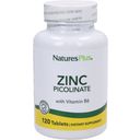 NaturesPlus® Zink Picolinate mit Vitamin B-6 - 120 Tabletten