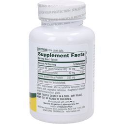 NaturesPlus® Zink Picolinate mit Vitamin B-6 - 120 Tabletten