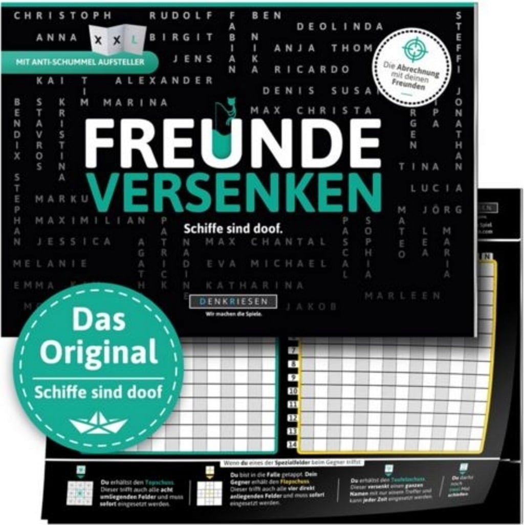 Denkriesen Freunde versenken
