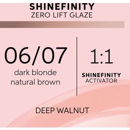 Wella Shinefinity Glaze - 06/07 Deep Walnut