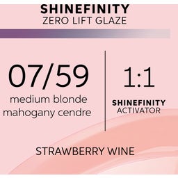 Wella Shinefinity Glaze - 07/59 Strawberry Wine