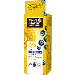 Terra Naturi Q10 2in1 Nachtcreme & Maske - 50 ml