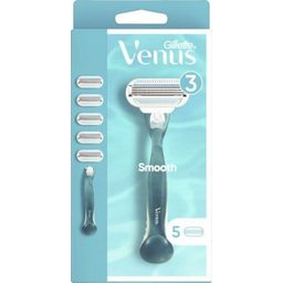 Venus Rasierer Smooth System mit 5 Klingen - 1 Stk