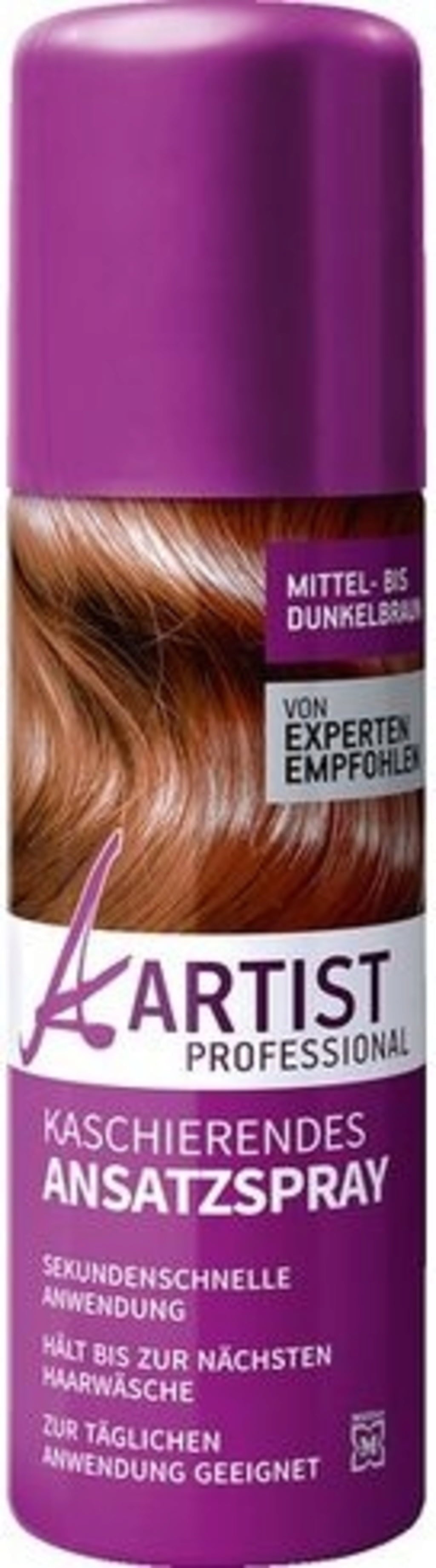 Kaschierendes Ansatzspray Mittel - Dunkelbraun, 75 ml