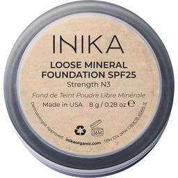 INIKA Organic Loose Mineral Foundation SPF 25 - Strength (N3)