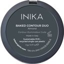 INIKA Organic Baked Contour Duo - Almond