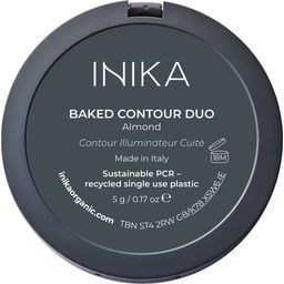 INIKA Organic Baked Contour Duo - Almond