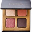 INIKA Organic Eyeshadow Quad - Flowers (8 g)