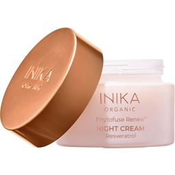 INIKA Organic PHYTOFUSE Renew Resveratrol Night Cream - 50 ml