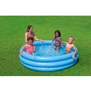 Intex 3-Ring-Pool Crystal Blue - 3-Ring-Pool Crystal Blue