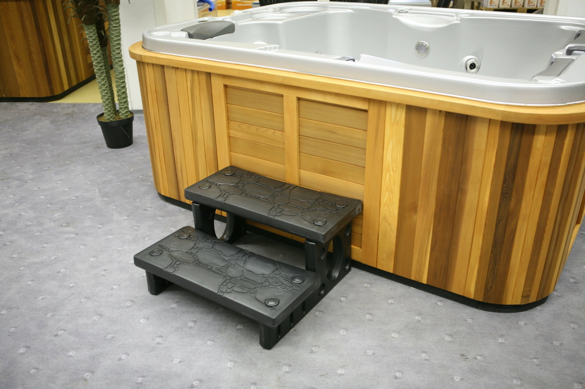 Intex Kunststoff Doppelstufe für Whirlpools