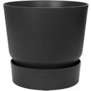 greenville Topf rund 14 cm, living schwarz
