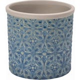Burgon & Ball Pflanztopf "Porto", blau