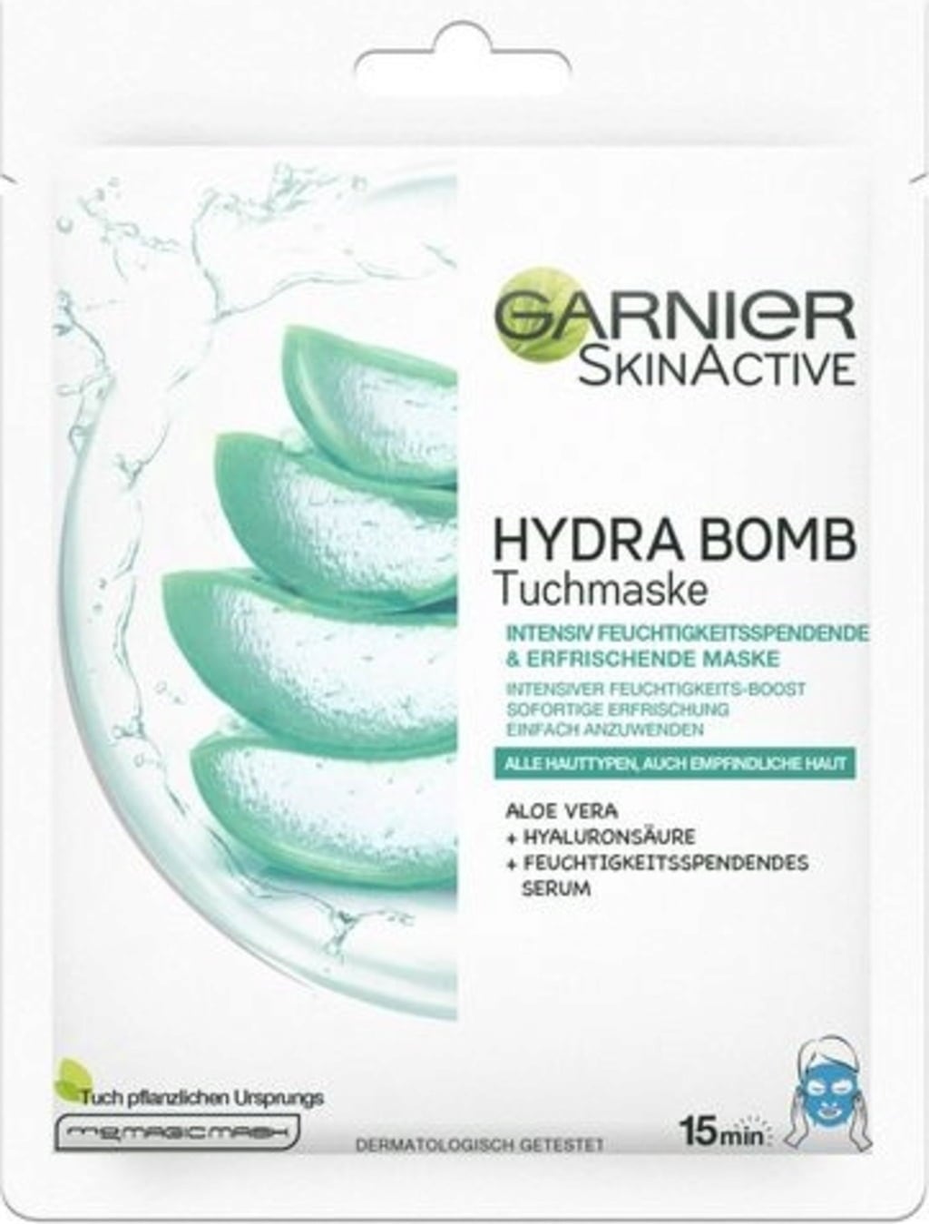 SkinActive HYDRA BOMB Tuchmaske intensiv feuchtigkeitsspendend & erfrischend