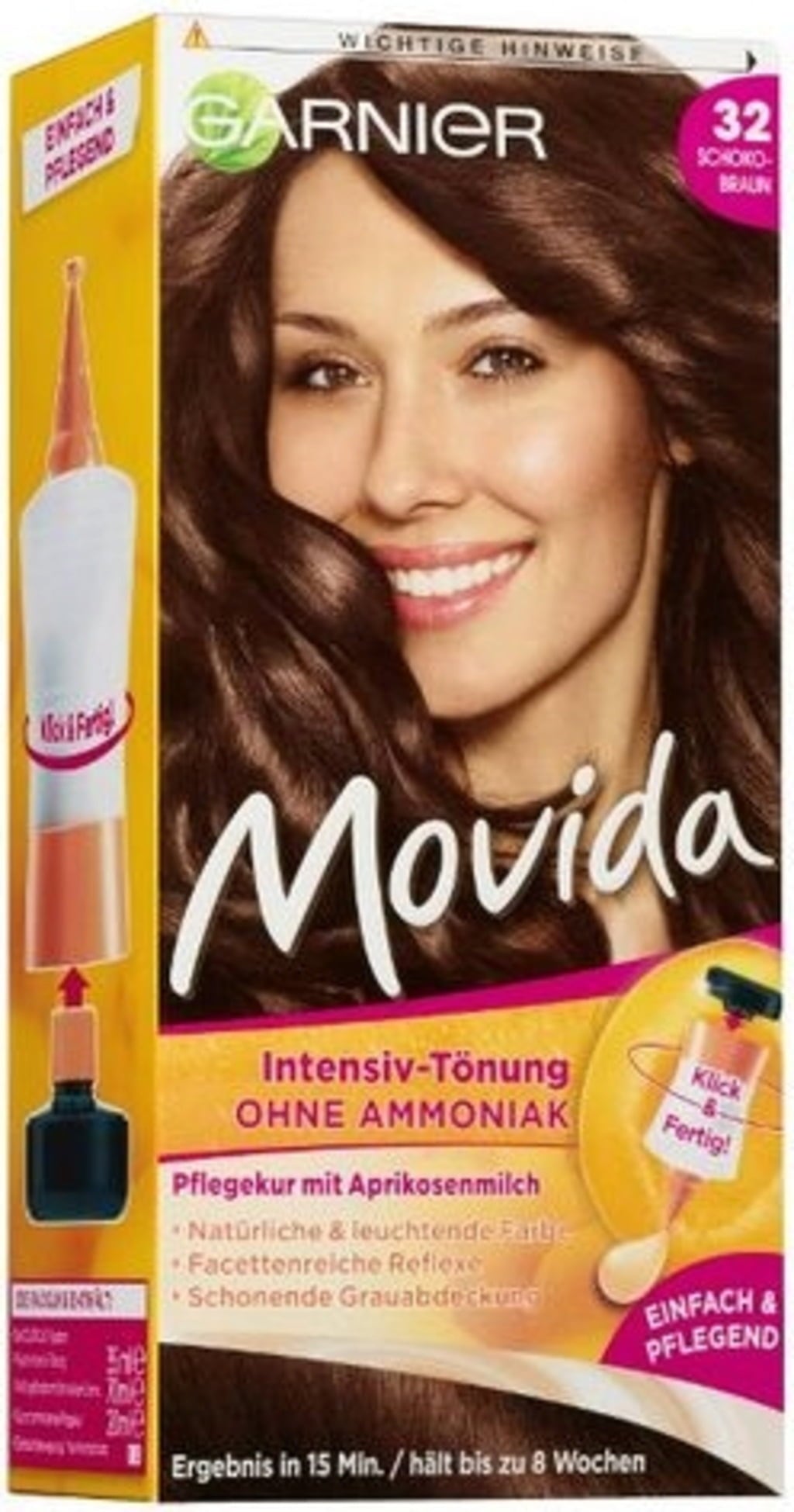 Movida Intensiv-Tönung ohne Ammoniak Nr. 32 Schokobraun