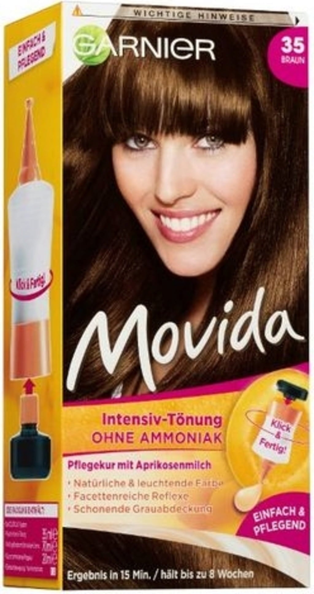 Movida Intensiv-Tönung ohne Ammoniak Nr. 35 Braun