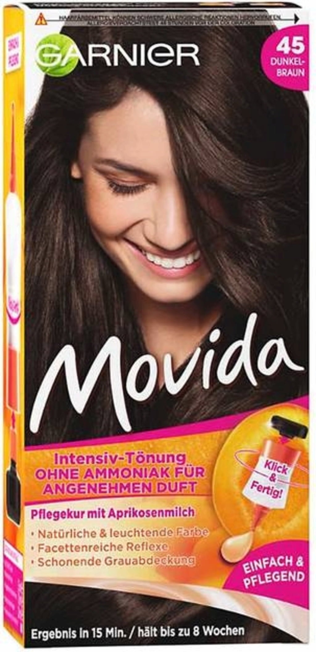 Movida Intensiv-Tönung ohne Ammoniak Nr. 45 Dunkelbraun