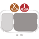 Bo Treteimer 11 L + 23 L mit 2 Kunststoffeinsätzen