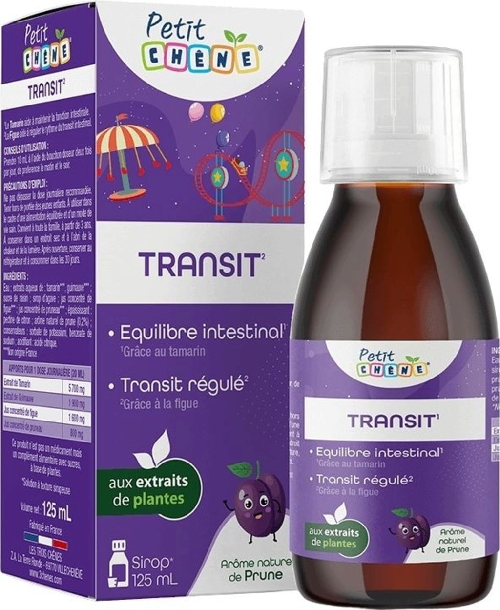 3 Chenes Laboratoires Petit Chêne Transit - 125 ml
