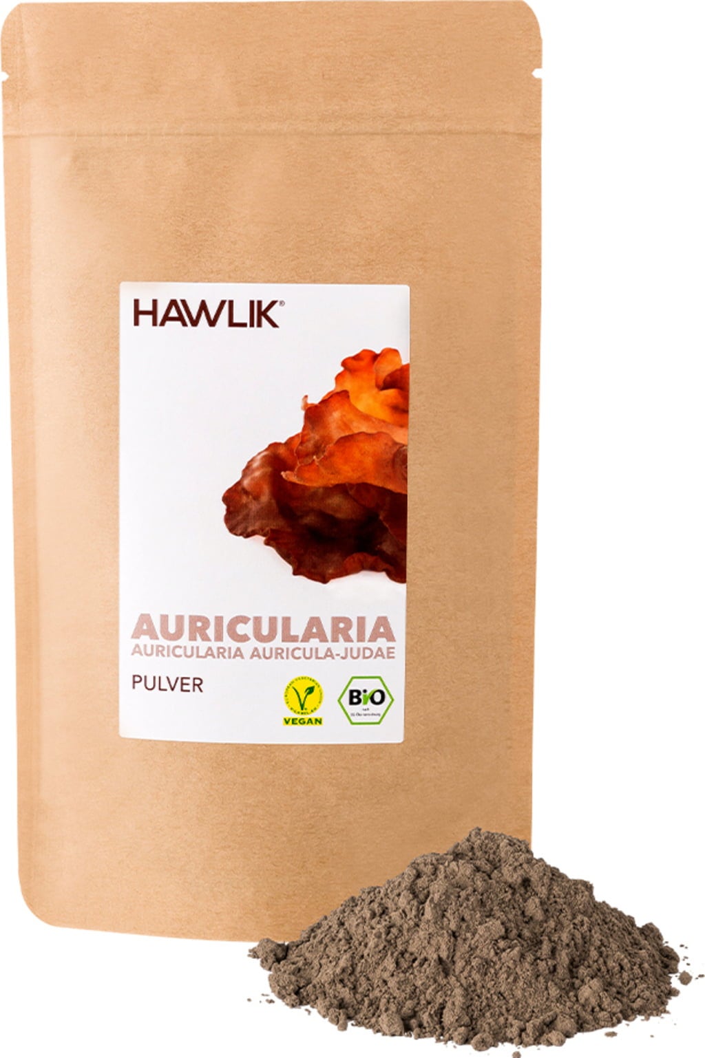 Hawlik Auricularia Pulver, Bio - 100 g