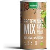 Vegan Proteinmix 55 % aus Erbse, Sonnenblume, Hanf, Banane Bio