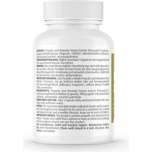 ZeinPharma® Propolis + Manuka 250 mg - 60 Kapseln