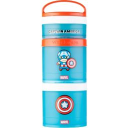BlenderBottle Whiskware Snack Container 3Pak - Captain America