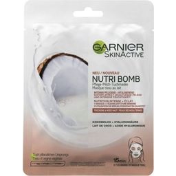 SkinActive Nutri Bomb Pflege-Milch-Tuchmaske Kokosmilch